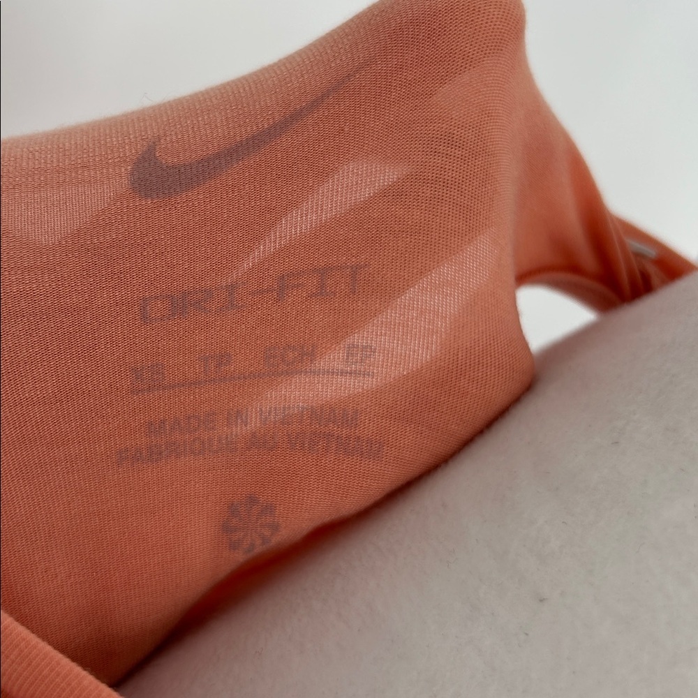Nike Dry Fit Women's Rust Tank Top Sleeveless Running Size Extra Small - Picture 2 of 5